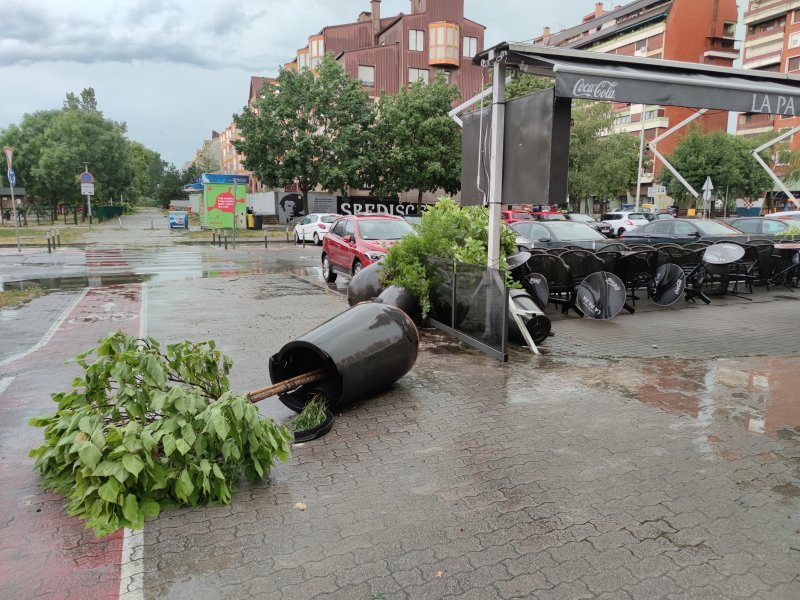 Posljedice nevremena u kvartu Središće