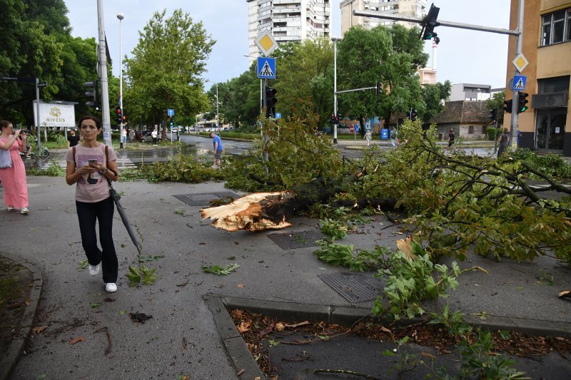 Posljednice nevremena kod Selske ceste