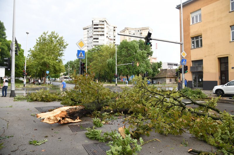 Posljednice nevremena kod Selske ceste