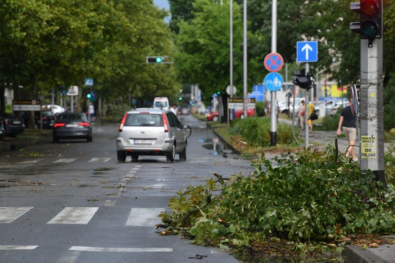 Posljednice nevremena kod Selske ceste