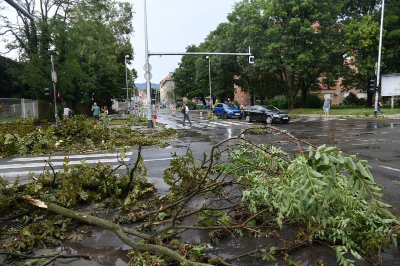 Posljednice nevremena kod Selske ceste