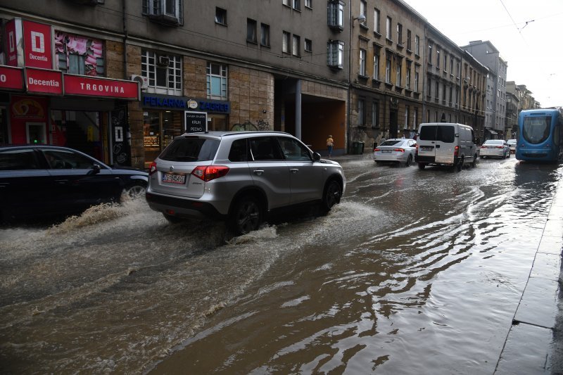 Posljedice nevremena u Zagrebu