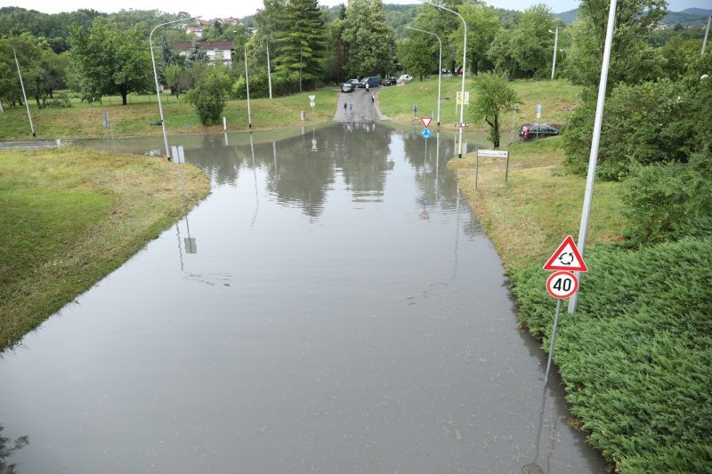 Podvožnjak u Selskoj potpuno je potopljen