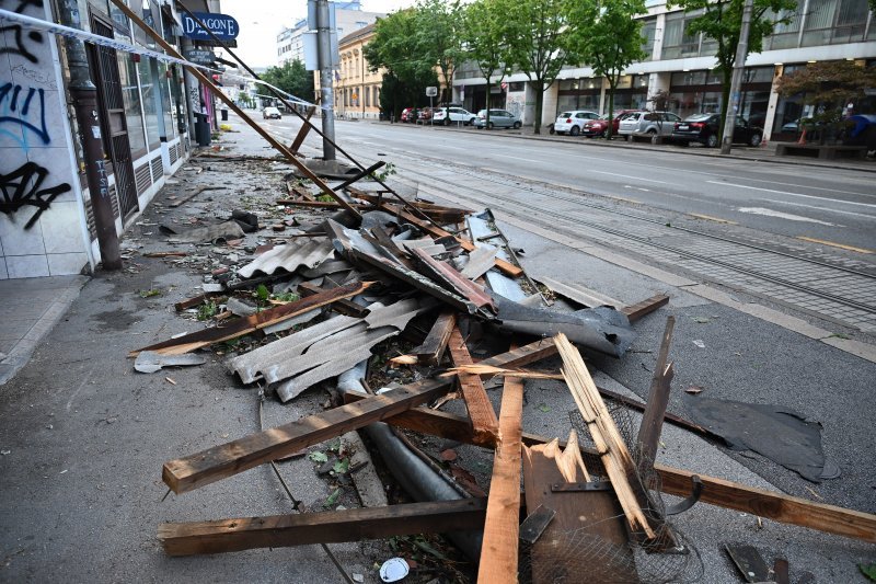 Zagreb dan nakon nevremena sanira štetu