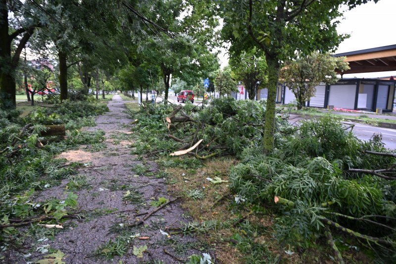 Zagreb dan nakon nevremena sanira štetu