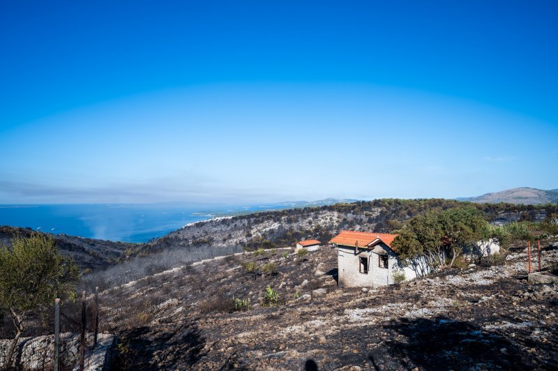 Posljedice velikog požara na Čiovu