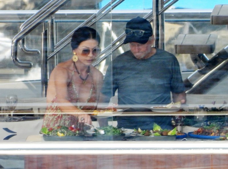 Catherine Zeta-Jones i Michael Douglas na ljetovanju