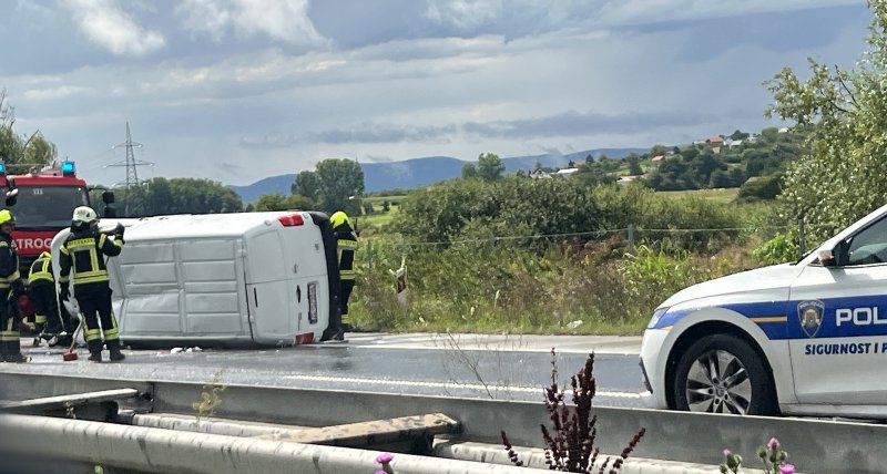 Prometna nesreća u smjeru Zagreba na zagrebačkoj zaobilaznici