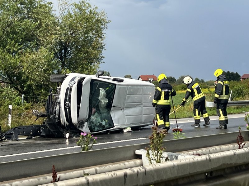 Prometna nesreća u smjeru Zagreba na zagrebačkoj zaobilaznici