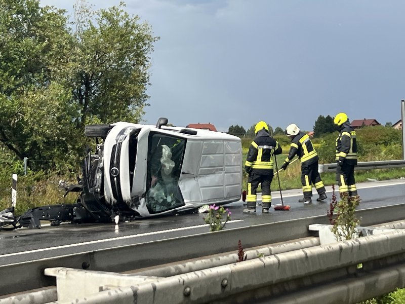 Prometna nesreća u smjeru Zagreba na zagrebačkoj zaobilaznici