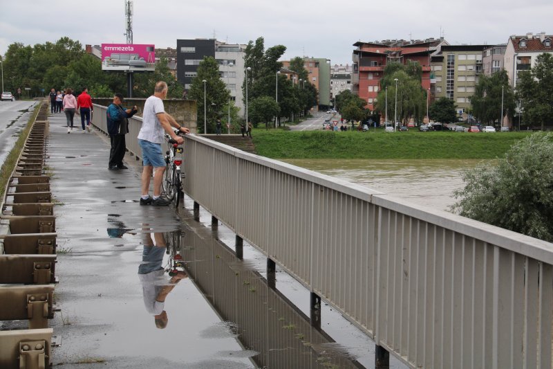 Nabujala Sava u Zagrebu