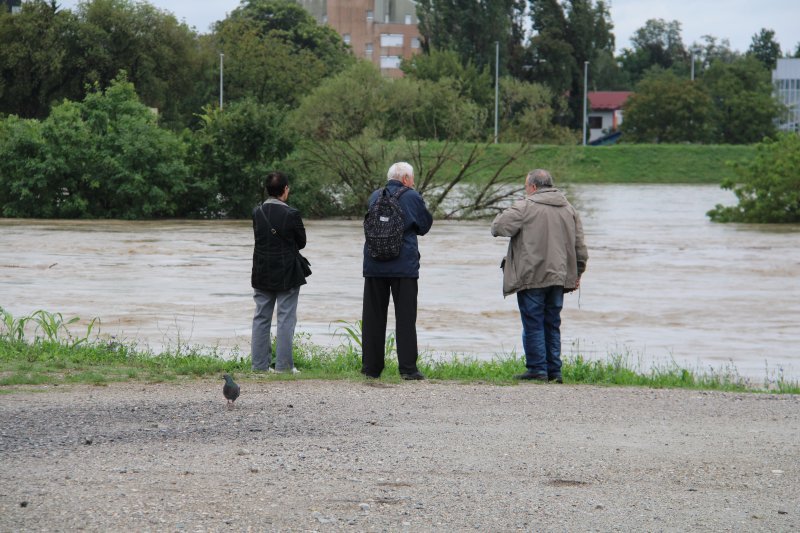 Nabujala Sava u Zagrebu