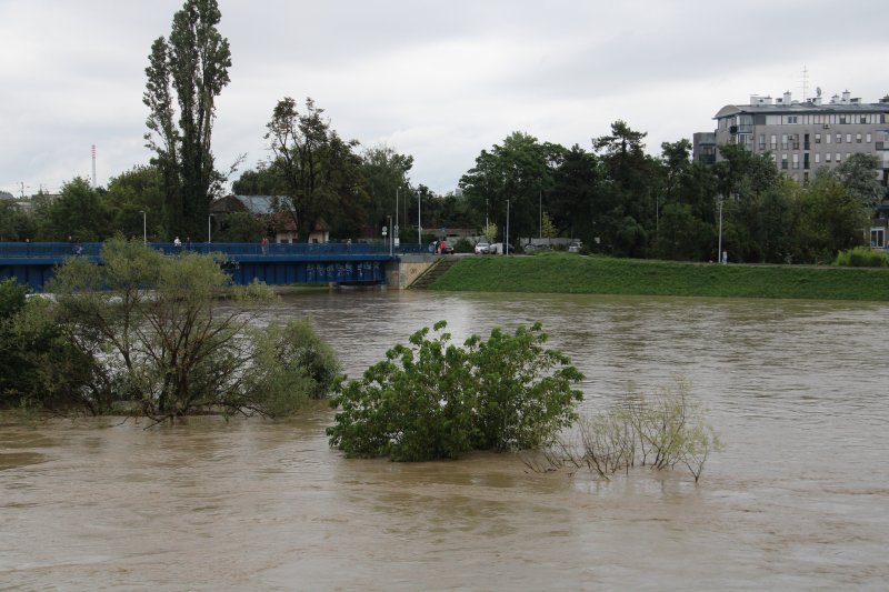 Nabujala Sava u Zagrebu