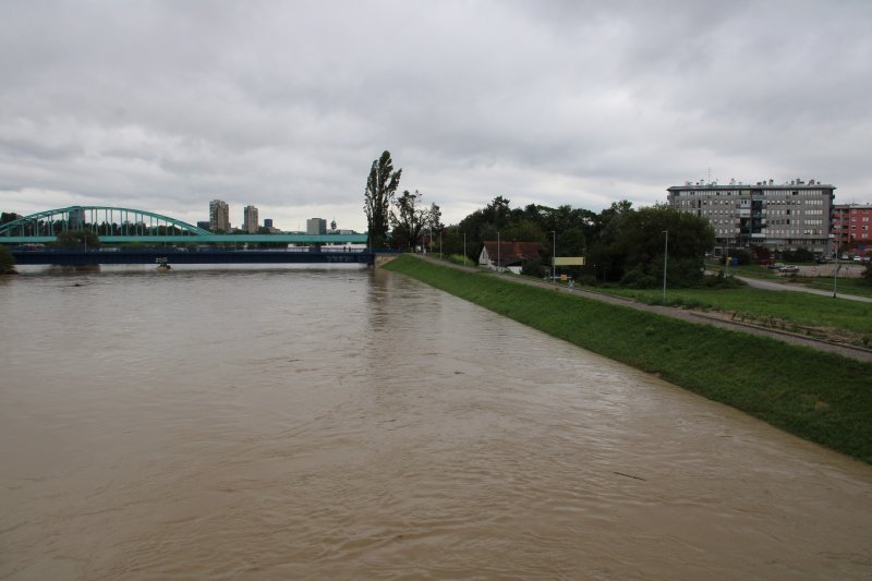 Nabujala Sava u Zagrebu