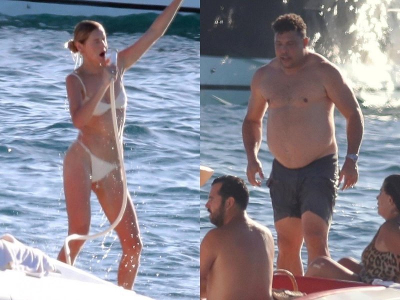 Ronaldo i Celina Locks na Formenteri