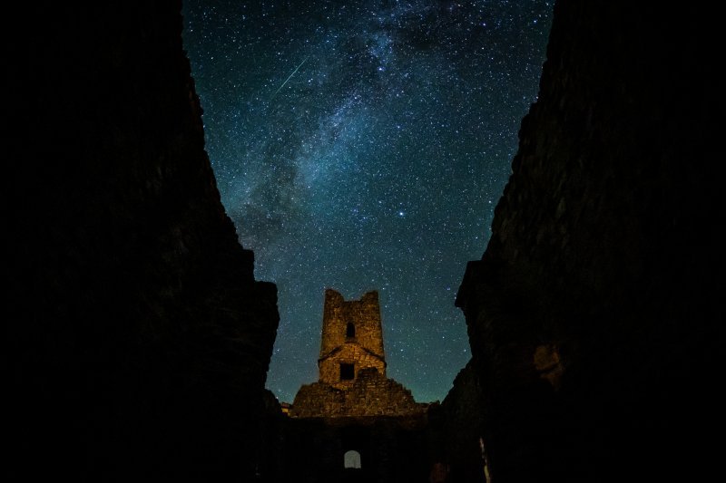 Meteorski roj Perzeida kod crkve Svetog Spasa