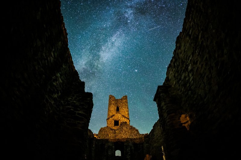 Meteorski roj Perzeida kod crkve Svetog Spasa