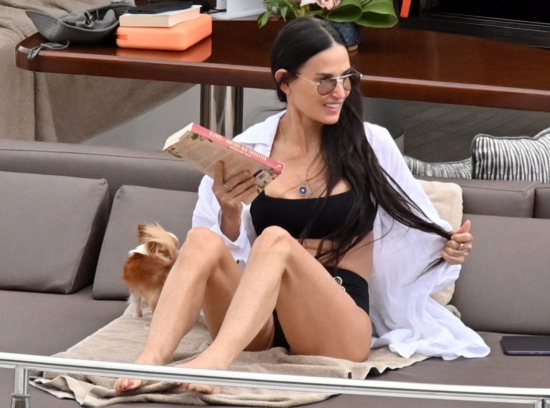 Demi Moore na odmoru u Grčkoj