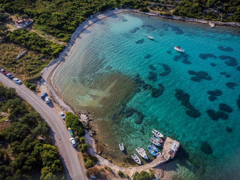 Uvala Kneže na Korčuli