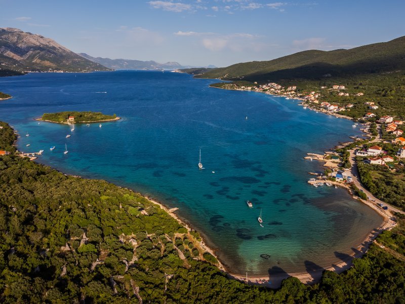 Uvala Kneže na Korčuli