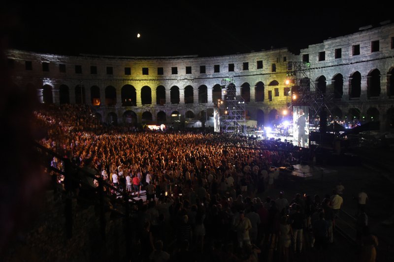 Koncert Zdravka Čolića u pulskoj Areni