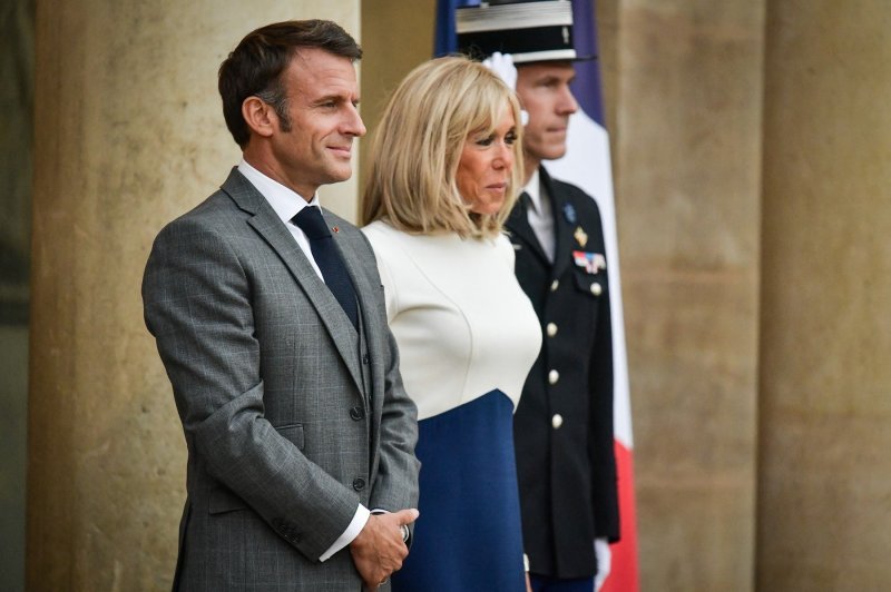 Emmanuel i Brigitte Macron