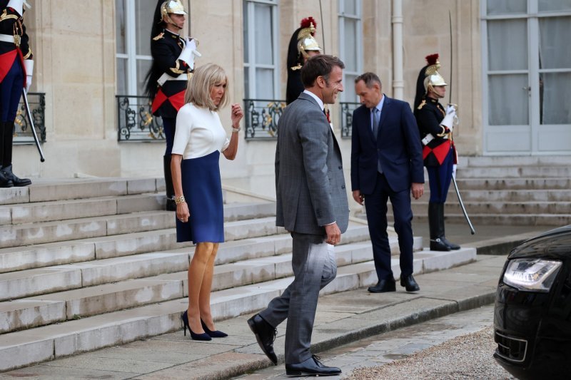 Emmanuel i Brigitte Macron