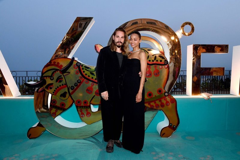 Zoe Saldana i Marco Perego