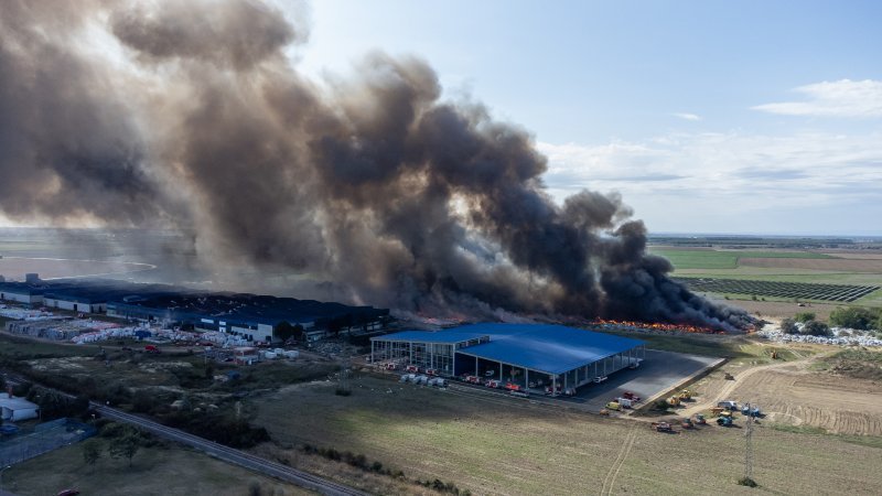 Požar u Osijeku, Drava International