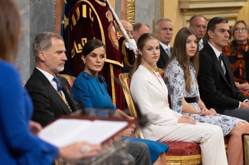 Princeza Leonor, kralj Felipe VI, kraljica Letiza, princeza Sofia