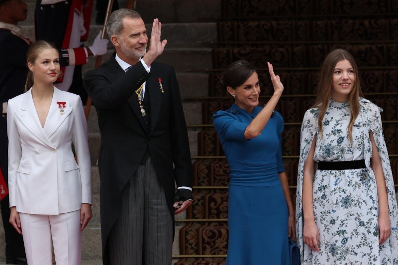 Princeza Leonor, kralj Felipe VI, kraljica Letiza, princeza Sofia