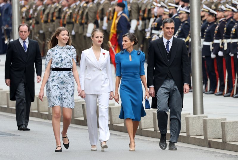 Princeza Leonor, kralj Felipe VI, kraljica Letiza, princeza Sofia