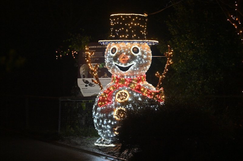 Zagrebački Zoološki vrt u adventskom ruhu