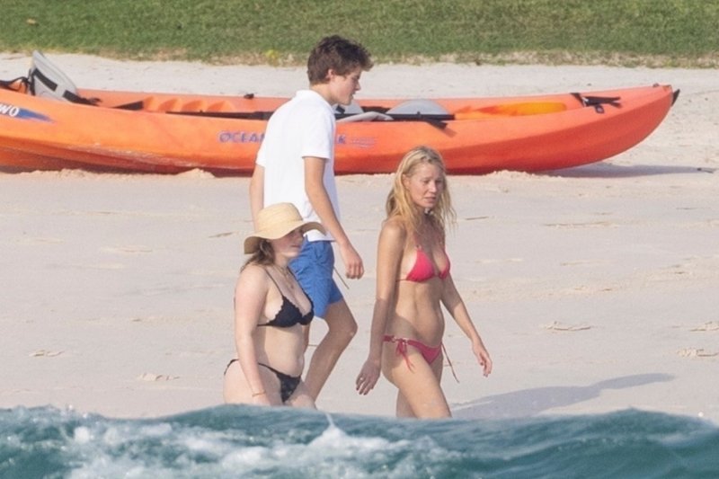 Gwyneth Paltrow na plaži