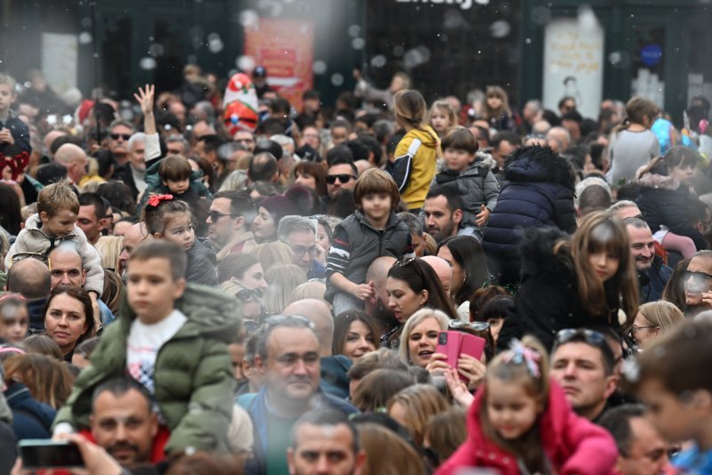 Rani doček Nove godine na splitskog Pjaci