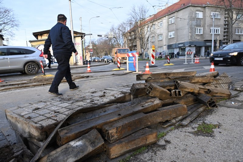 Radovi u Jagićevoj ulici.