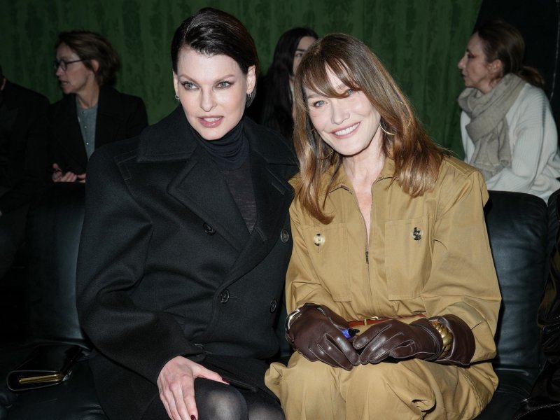 Linda Evangelista i Carla Bruni Sarkozy