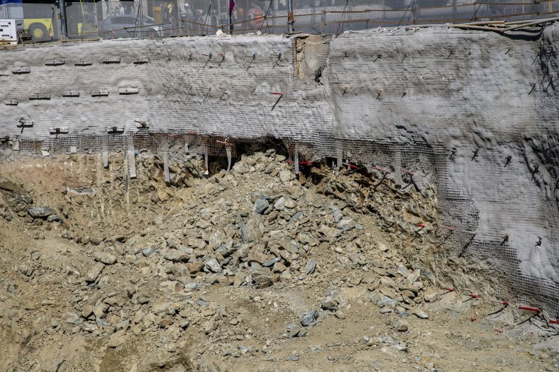 Otvorila se rupa ispod centralne splitske prometnice na gradilištu Small Malla