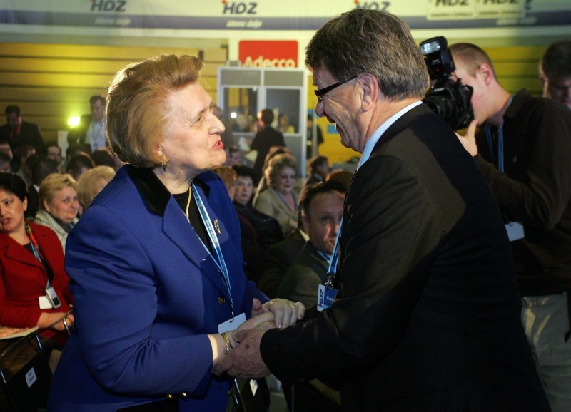 Madeleine Albright, Miroslav Blazević