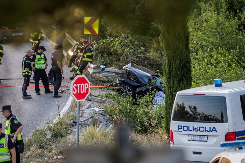 Prometna nesreća u Baškoj Vodi