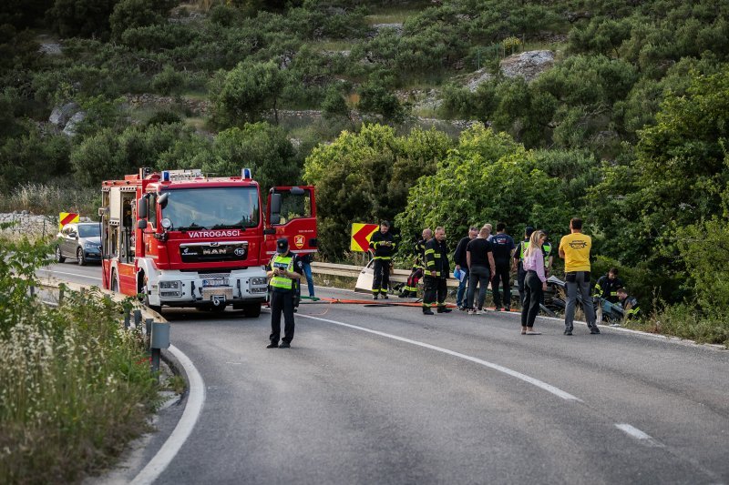 Prometna nesreća u Baškoj Vodi