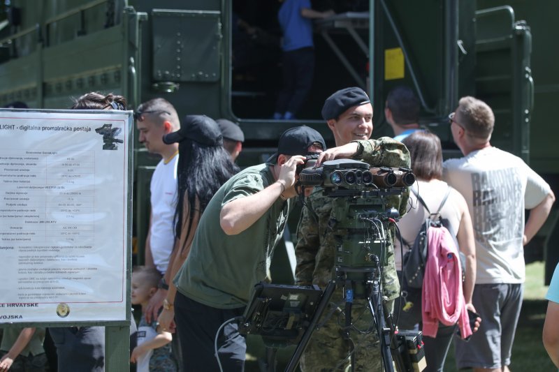 Pokazne vježbe sposobnosti Hrvatske vojske i policije povodom Dana državnosti i Dana vojske