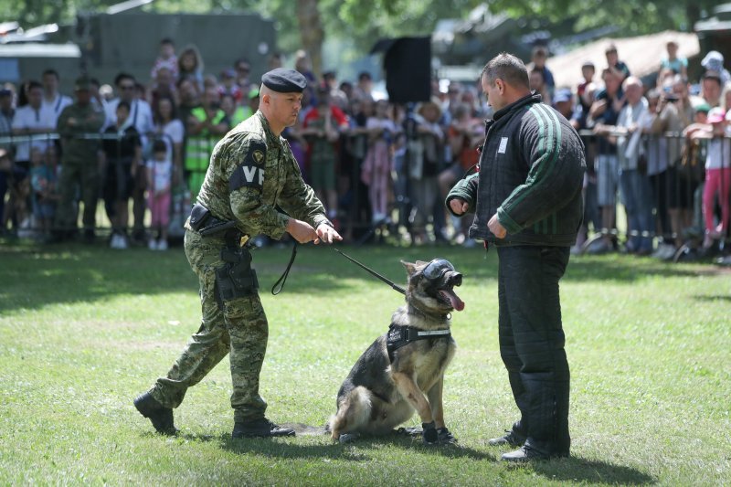 Pokazne vježbe sposobnosti Hrvatske vojske i policije povodom Dana državnosti i Dana vojske