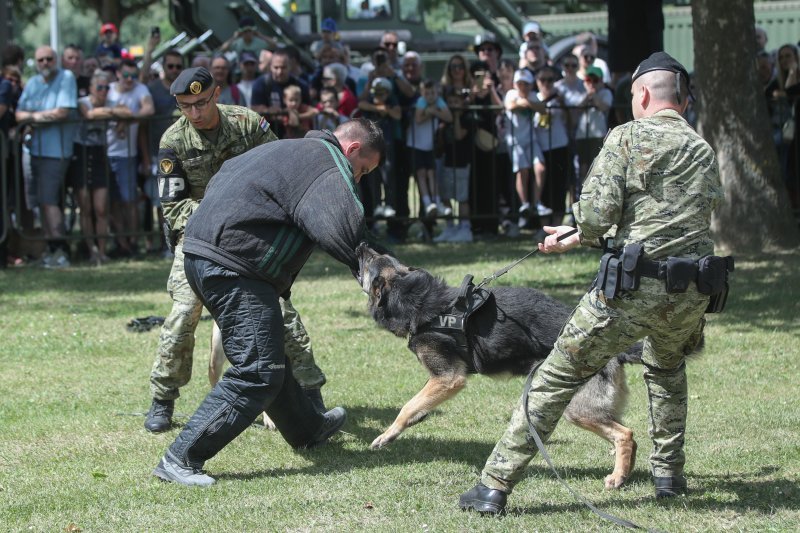 Pokazne vježbe sposobnosti Hrvatske vojske i policije povodom Dana državnosti i Dana vojske