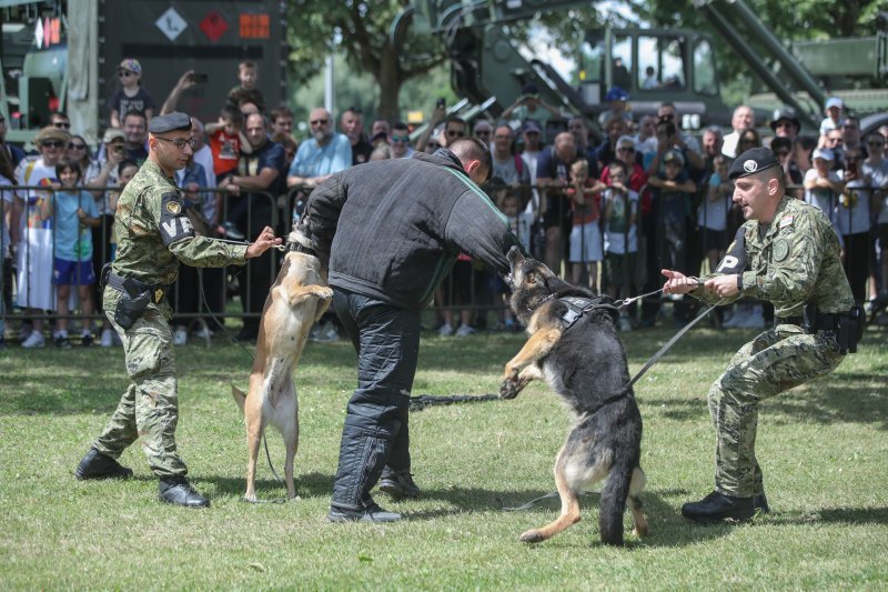 Pokazne vježbe sposobnosti Hrvatske vojske i policije povodom Dana državnosti i Dana vojske