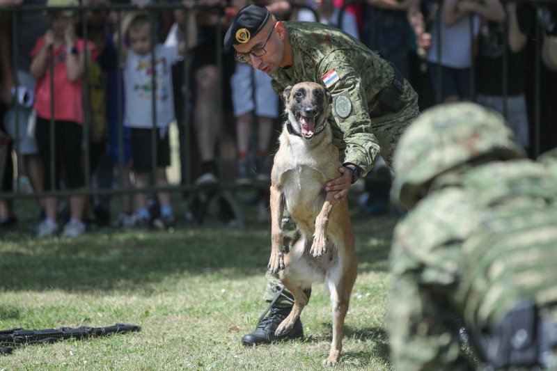 Pokazne vježbe sposobnosti Hrvatske vojske i policije povodom Dana državnosti i Dana vojske