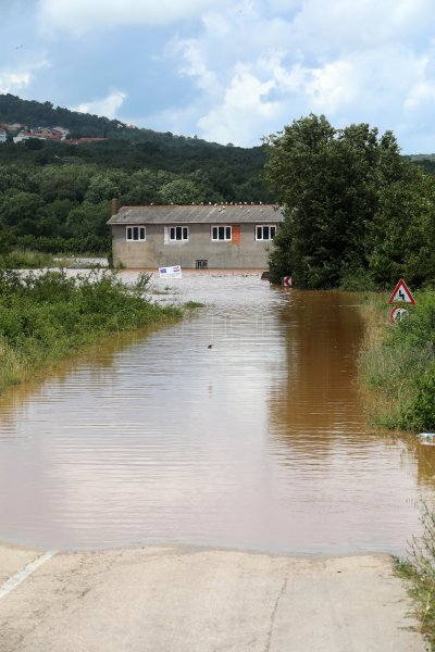 Poplava na Krku