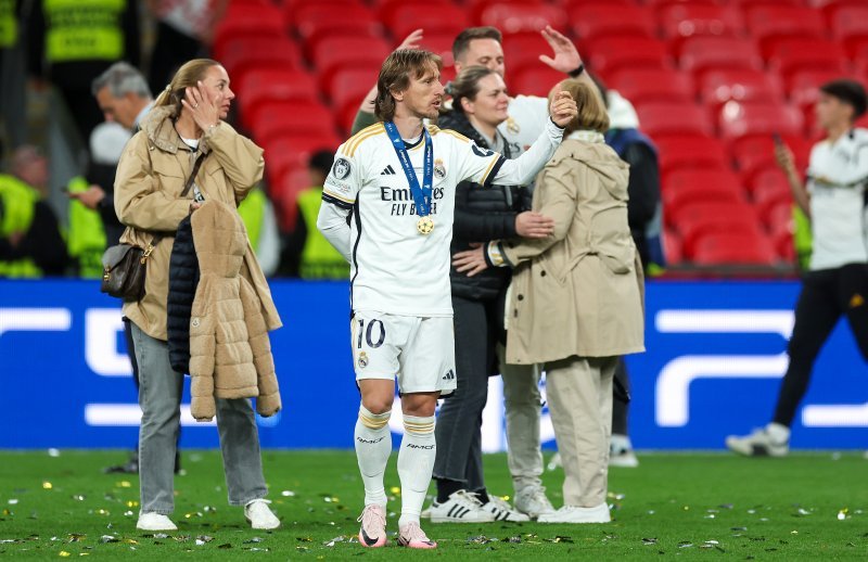 Luka Modrić s obitelji