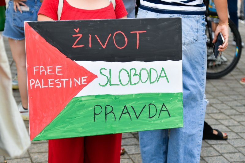 Prosvjed za Palestinu u Zagrebu