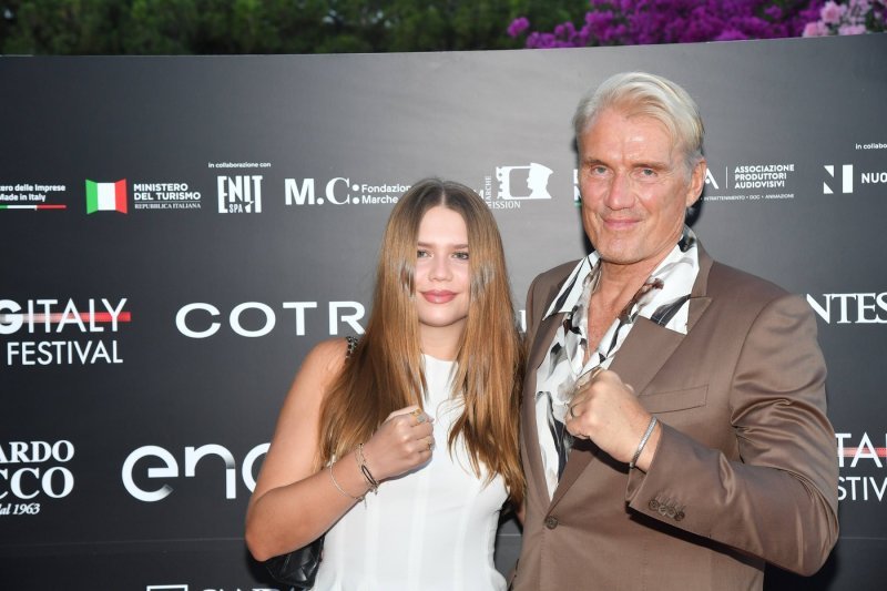 Greta i Dolph Lundgren